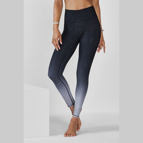 FABLETICS Define High Waisted Star Print Leggings